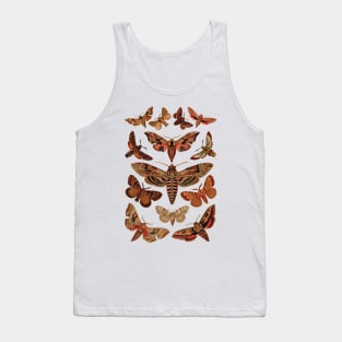 Vintage Moths Tank Top